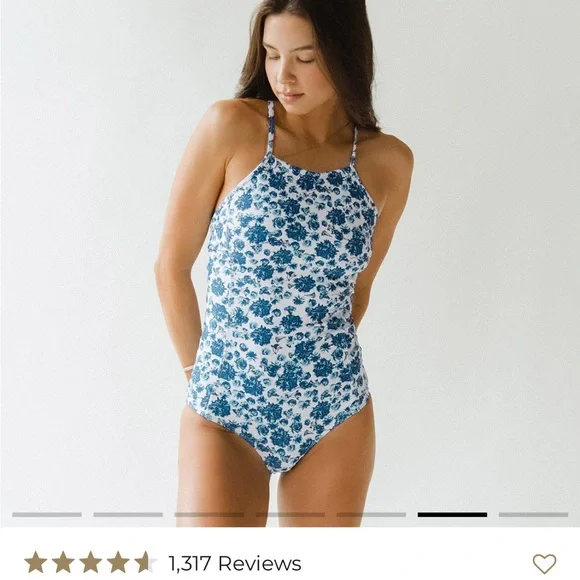 Albion Santorini Weekender one piece swimsuit M - Picture 2 of 10